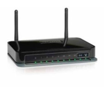 NETGEAR DGN2200MB wireless router Gigabit Ethernet Black