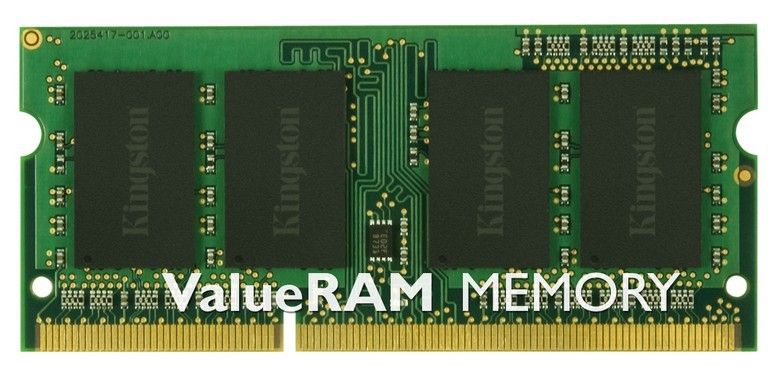 Kingston Technology ValueRAM 1GB DDR3 1333MHz Kit memory module 1 x 1 GB 204-pin SO-DIMM