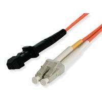 StarTech.com 2m Duplex MM Fiber Optic Cable LC-MTRJ InfiniBand/fibre optic cable Orange