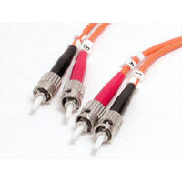 StarTech.com 20m Multimode 62.5/125 Duplex Fiber Optic Cable ST-ST InfiniBand/fibre optic cable Orange