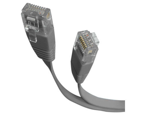 StarTech.com 10 ft Gray Flat Category 5e (350 MHz) UTP Patch Cable networking cable Grey 3.05 m