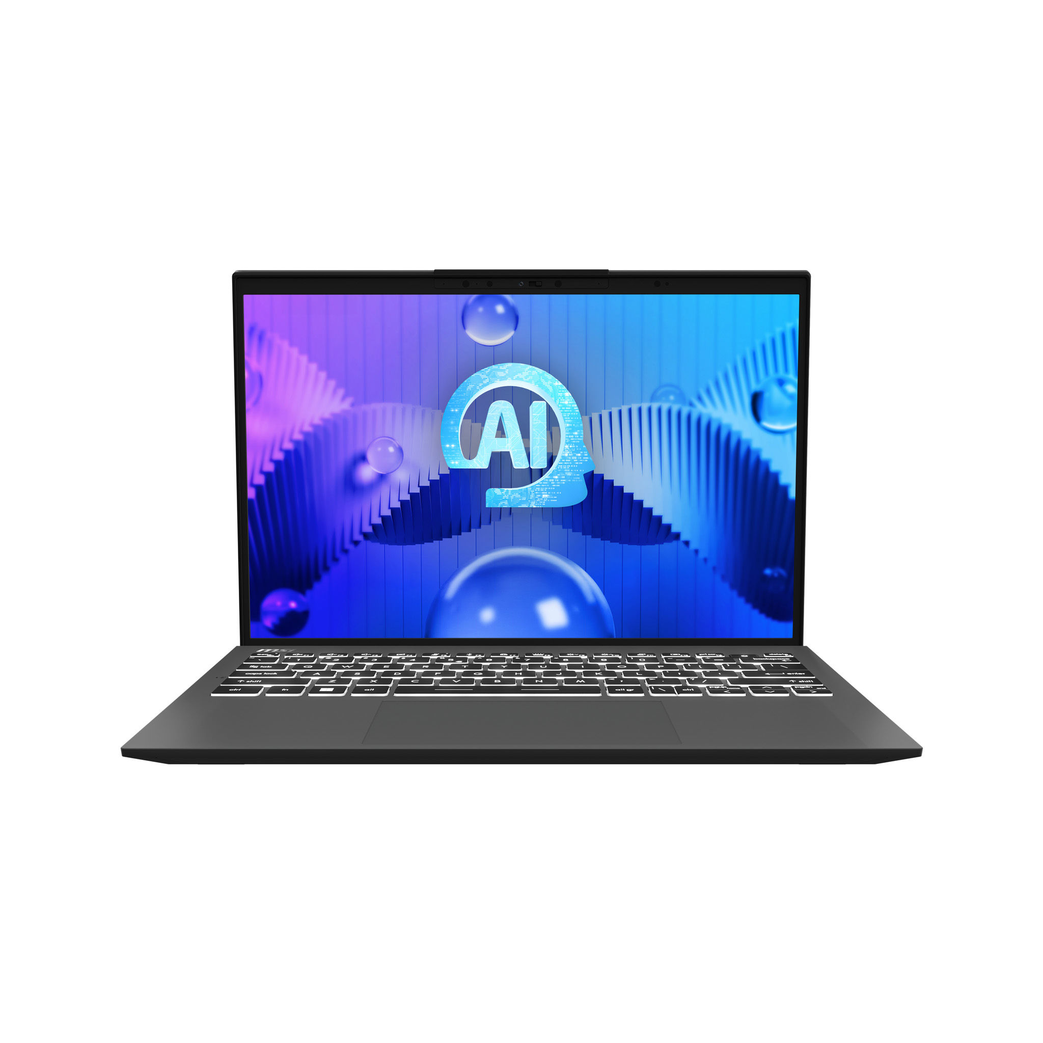 MSI Prestige 13 AI EVO A1MG-029US Intel Core Ultra 7 155H Laptop 33.8 cm (13.3") Quad HD+ 16 GB LPDDR5-SDRAM 1 TB SSD Wi-Fi 7 (802.11be) Windows 11 Pro Grey