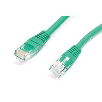 StarTech.com 5 ft Green Molded Category 5e (350 MHz) UTP Patch Cable networking cable 1.52 m