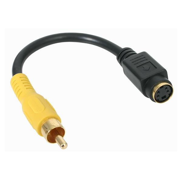 StarTech.com 6in S-Video to Composite Video Adapter Cable