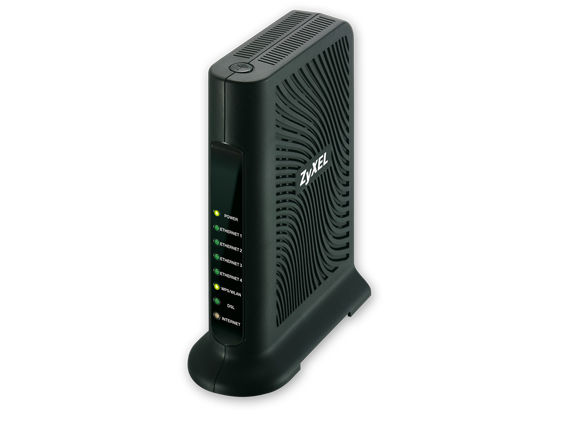 Zyxel 660HN wireless router Fast Ethernet Black