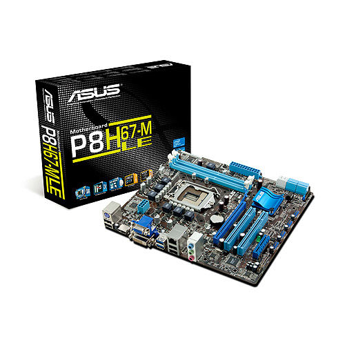 ASUS P8H67-M LE LGA 1155 (Socket H2) micro ATX