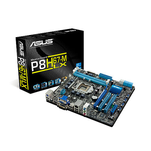 ASUS P8H67-M LX LGA 1155 (Socket H2) micro ATX