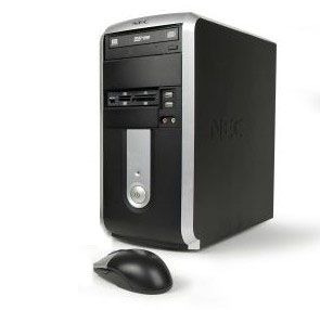 NEC PowerMate VL360 Micro Tower - AMD Athlon 64 3500+, 512MB, 80GB, Win XP Pro 3500+ 0.5 GB DDR2-SDRAM NVIDIA GeForce 6150 Windows XP Professional PC