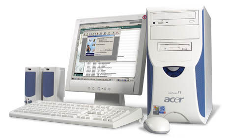 Acer AcerPower F1 Cel2600 256MB 40GB WXP+QWUS Intel® Celeron® 0.25 GB PC