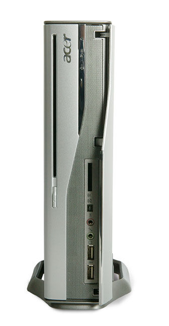 Acer Aspire L100_250 AMD Athlon 3800+ 1 GB DDR2-SDRAM 250 GB NVIDIA GeForce 6150 Windows Vista Home Premium SFF PC