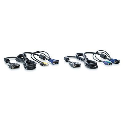 HP 1x4 KVM Console 6ft PS2 Cable networking cable