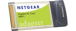 NETGEAR Gigabit PC Card Internal 1000 Mbit/s