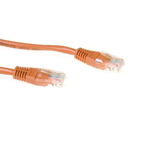 ACT Brown 10 meter U/UTP CAT5E patch cable with RJ45 connectors