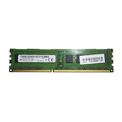 698650-581 - HP 4GB DDR3 1600MHz CL11 Non-ECC UDIMM Memory Module