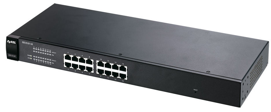 Zyxel GS1510-16 Managed Black