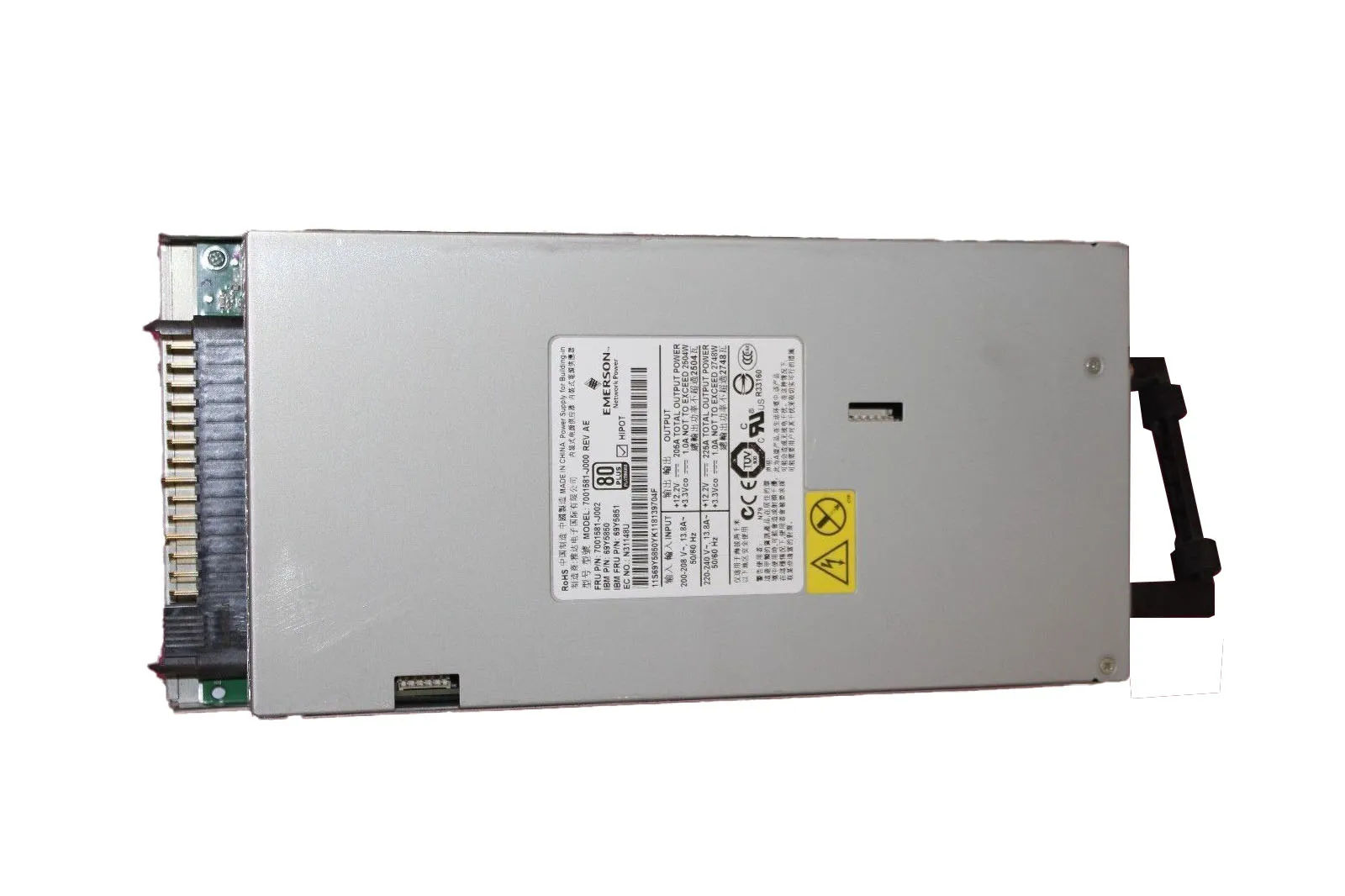 69Y5851 - IBM 2500-Watts Power Supply For Flex System