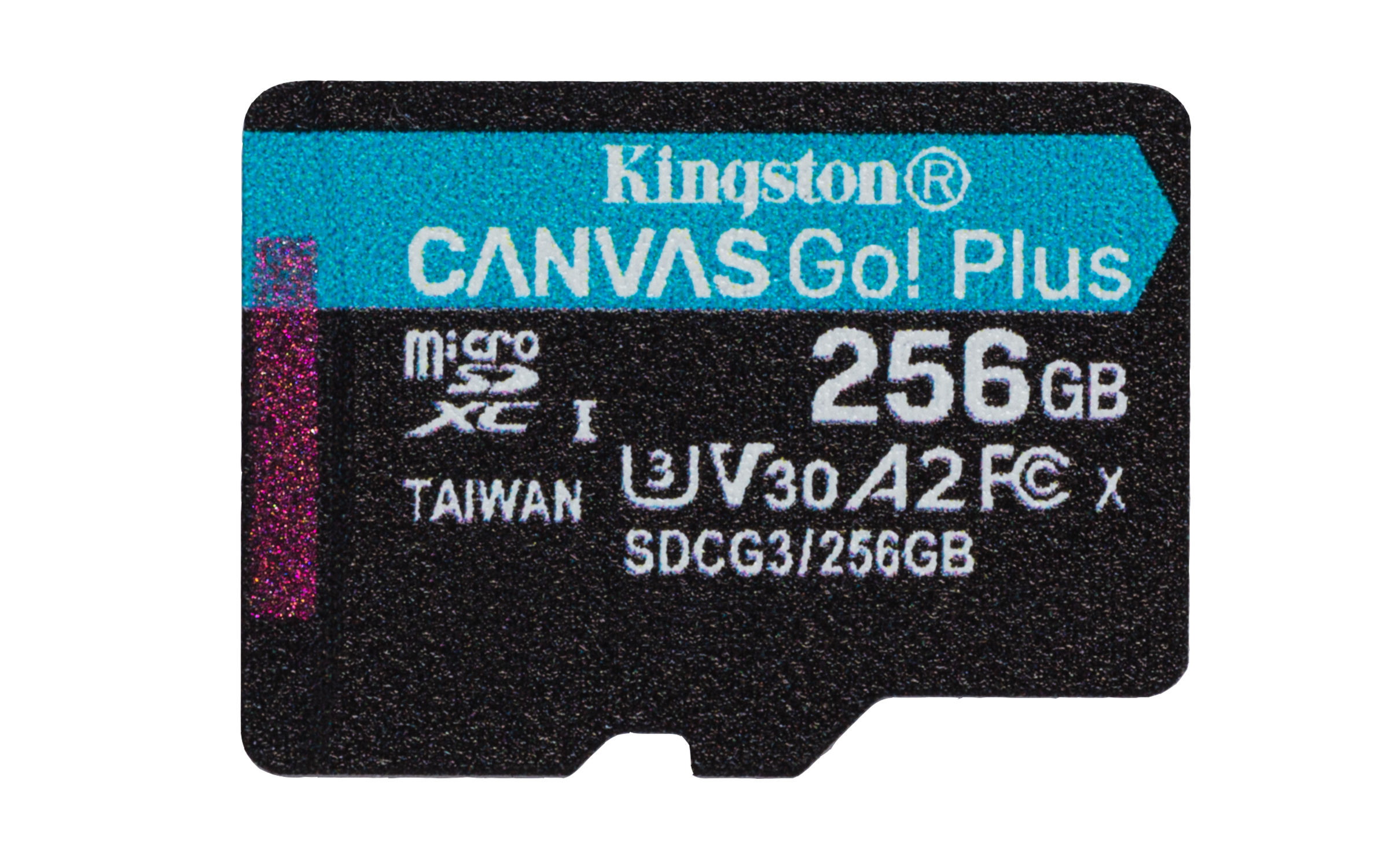 Kingston Technology Canvas Go! Plus 256GB microSDXC Canvas Go Plus 170R A2 U3 V30 Single Pack w/o ADP