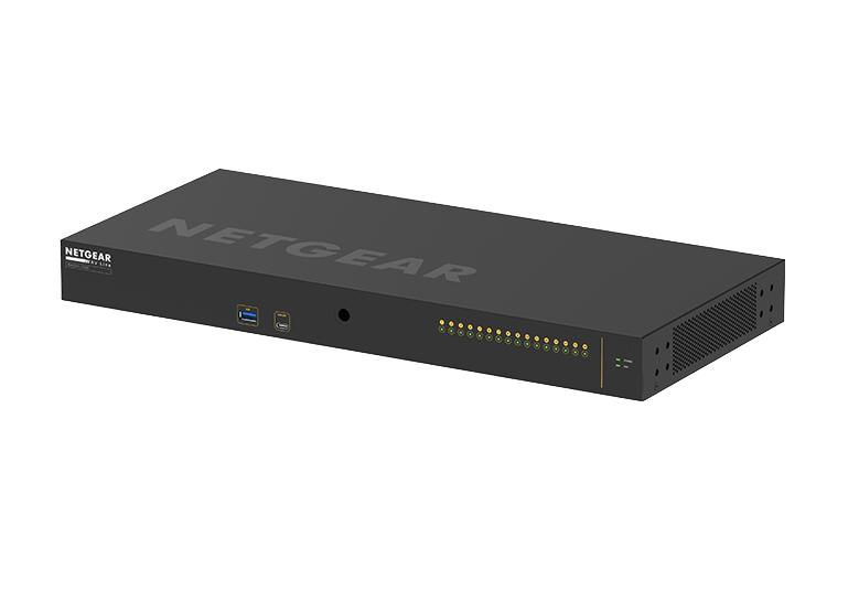 NETGEAR AV LINE M4250-16XF 16X1G/10G MGD SWCH Managed L2/L3 1U Black