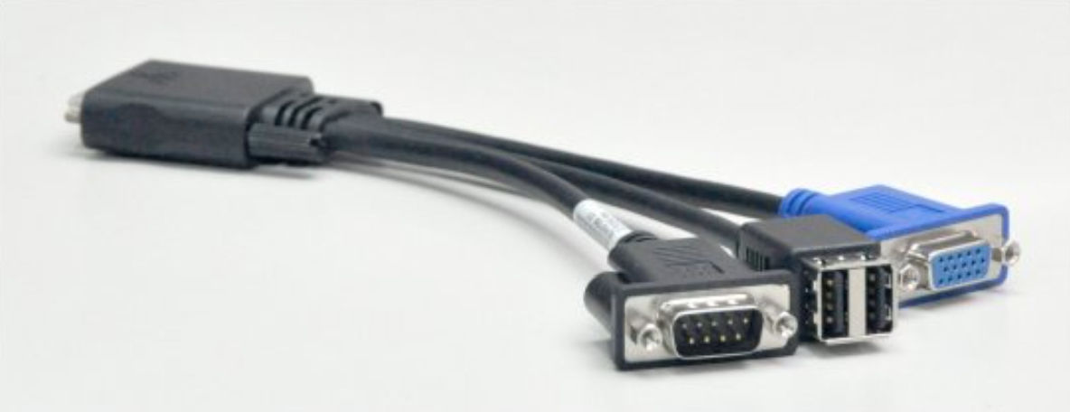 Lenovo 00Y8366 KVM cable Black