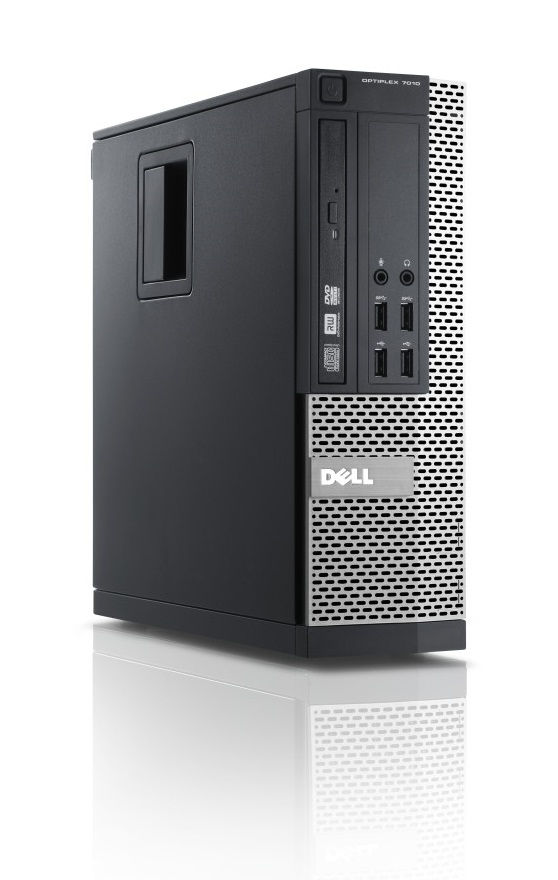 DELL OptiPlex 7010 SFF Intel® Core™ i5 i5-3470 4 GB DDR3-SDRAM 500 GB HDD Windows 7 Professional PC Black, Silver