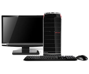 Acer Gateway FX6840-08M Intel® Core™ i7 i7-860 6 GB 1 TB NVIDIA® GeForce® GTX 470 Windows 7 Home Premium Tower PC Black