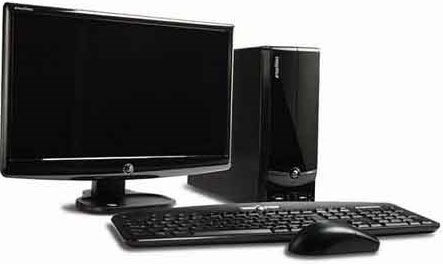 Acer eMachines EL1352-02M AMD Athlon II X2 250u 2 GB 320 GB NVIDIA GeForce 6150SE Windows 7 Starter Desktop PC Black