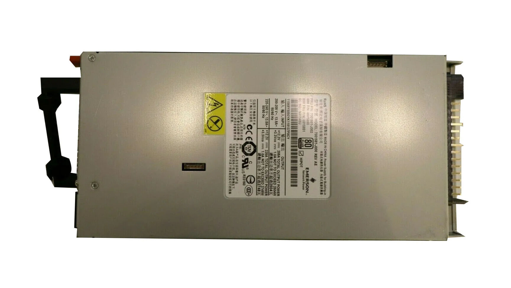 7001581-J002 - Artesyn Technologies 2500-Watts 200-240V Power Supply