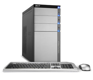 Acer Aspire M5910 Intel® Core™ i7 i7-870 4 GB DDR3-SDRAM 1 TB AMD Radeon HD 5570 Windows 7 Home Premium Desktop PC Grey