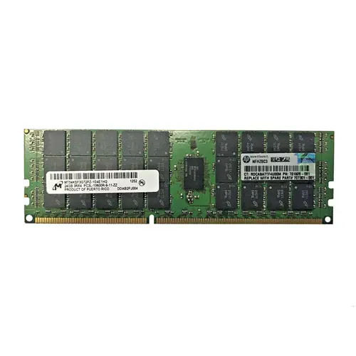 701809-081 - HP 24GB DDR3 1333MHz ECC RDIMM 1.35V 240-Pin Memory