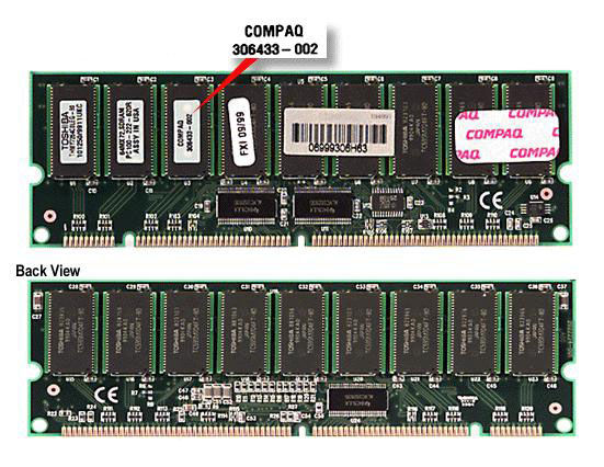 HP SP/CQ Memory 512MB Proliant 3000,5500 memory module 0.5 GB 1 x 0.5 GB