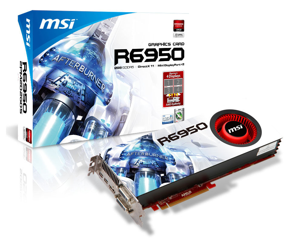 MSI V803-691R graphics card AMD 2 GB GDDR5