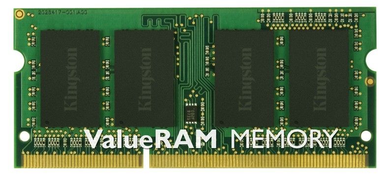 Kingston Technology ValueRAM 4GB 1066MHz DDR3 Kit memory module 1 x 4 GB 204-pin SO-DIMM