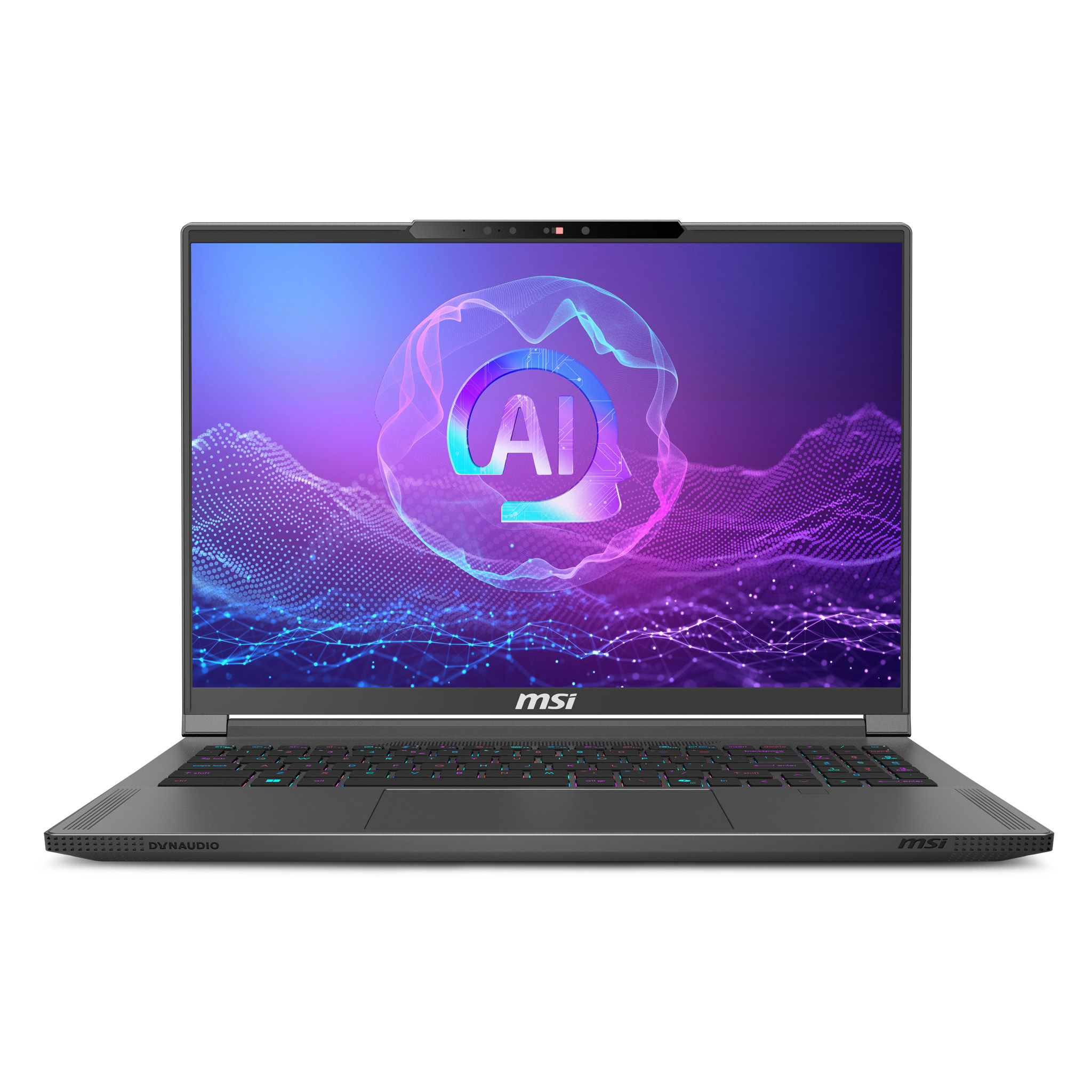 MSI Creator A16 AI+ A3HVFG-038US AMD Ryzen AI 9 HX 365 Laptop 40.6 cm (16") Quad HD+ 32 GB LPDDR5x-SDRAM 1 TB SSD NVIDIA GeForce RTX 4060 Wi-Fi 7 (802.11be) Windows 11 Pro Grey
