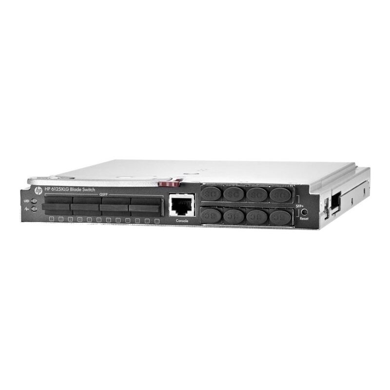 711307-B21, HPE 6125XLG Blade Switch, 16x10GbE SFP+, 640Gbps, Layer 2/3