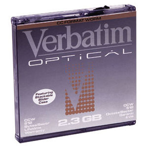 Verbatim 5,25" 2.3Gb Write-Once MO Disk Magneto optical disk