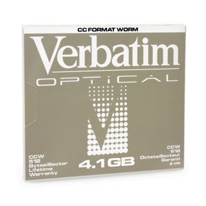 Verbatim 5,25" 4.1Gb Write-Once MO Disk Magneto optical disk