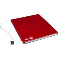 Samsung External DVD Super Multi Drive, Red optical disc drive