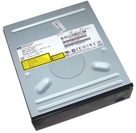 HP 390882-001 optical disc drive Internal DVD-RW Black, Grey