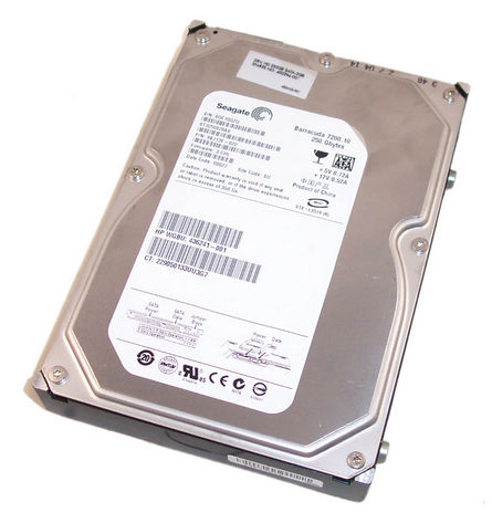 HP 250GB SATA II internal hard drive 7200 RPM 3.5" Serial ATA II