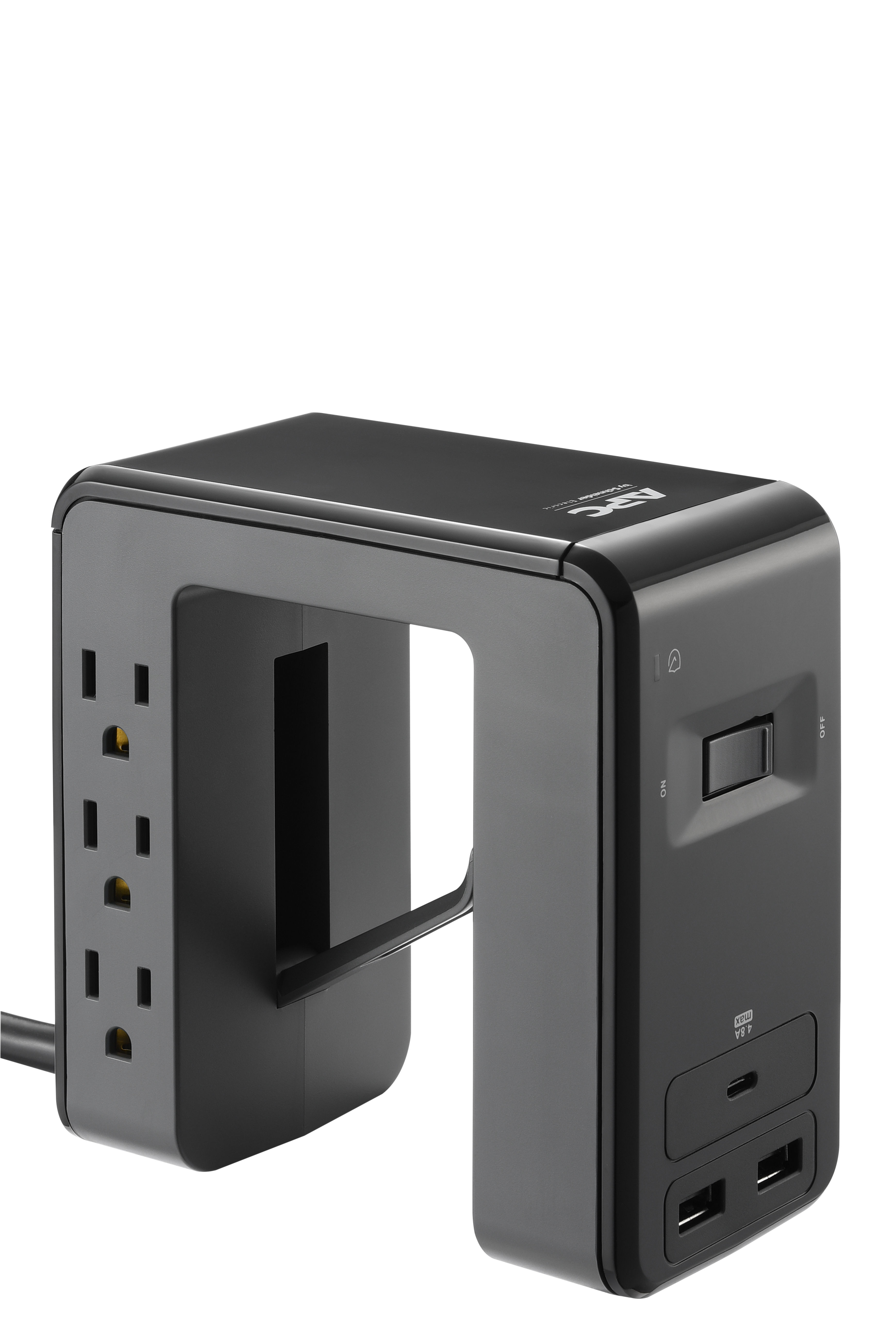 APC PE6U21 power distribution unit (PDU) 6 AC outlet(s) Black