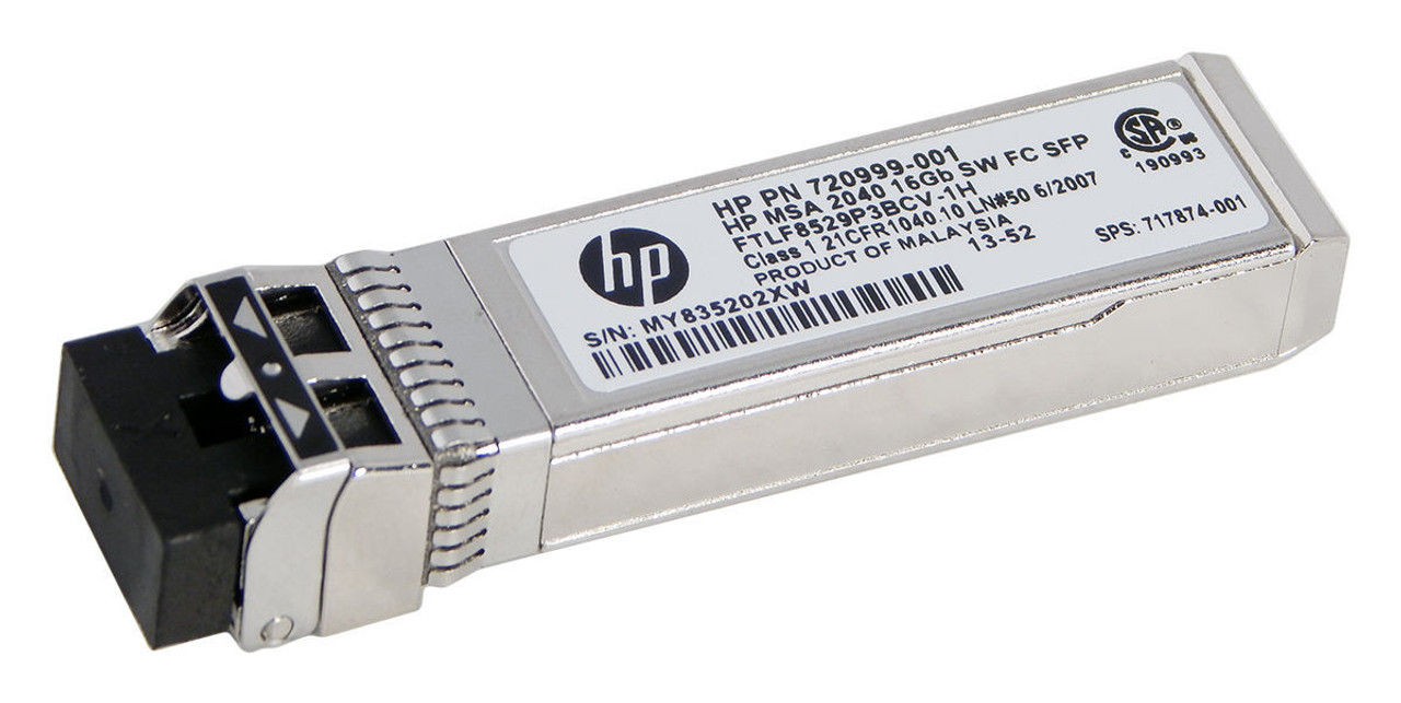 Hewlett Packard Enterprise 717874-001 16Gb FC SFP transceiver