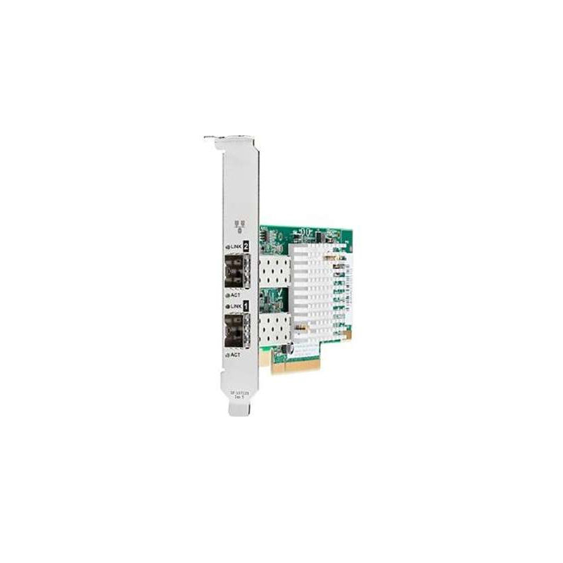 718904-B21, HPE Ethernet Adapter, 2x10Gb SFP+/PCIe Gen3 x8/Low Profile