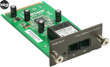 D-Link 1-Port 100Mbit FX Module network switch component