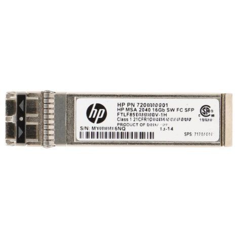 HPE 720999-001 MSA 2040 16GB Short Wave FC SFP+ Transceiver Module