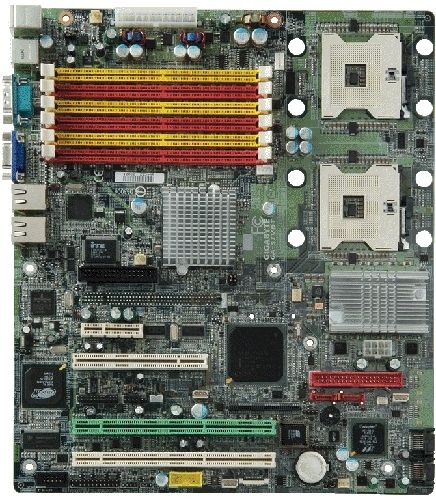 GIGABYTE GA-9IVDT motherboard Intel® E7320 Socket 604 (mPGA604) SSI CEB