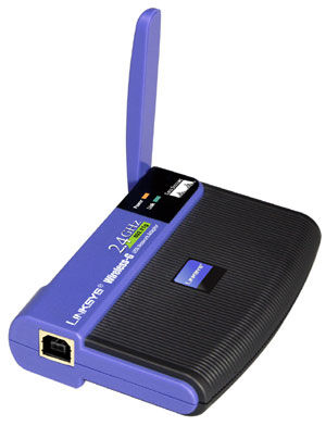 Linksys Wireless-G USB Network Adapter Europe only 54 Mbit/s