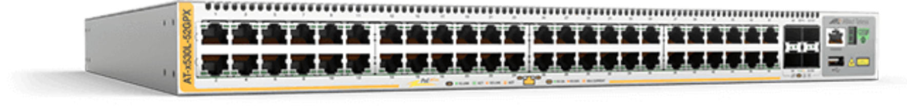 Allied Telesis X530L-52GPX Managed L3 Gigabit Ethernet (10/100/1000) Power over Ethernet (PoE) Grey