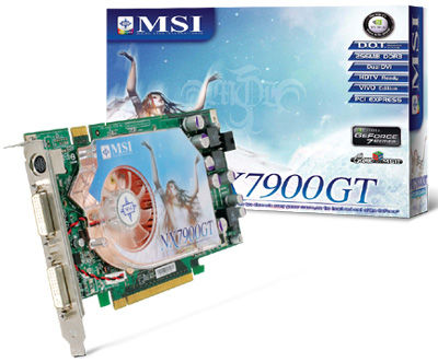 MSI Geforce 7900GT - 256MB, DDR3 GDDR3