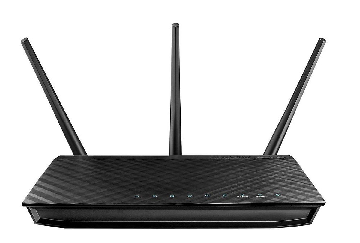 ASUS RT-AC66U wireless router Gigabit Ethernet Dual-band (2.4 GHz / 5 GHz)
