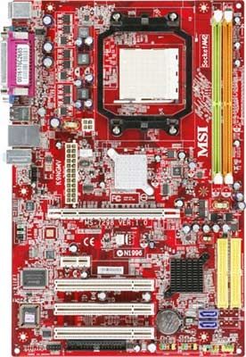 MSI K9NG Neo-V Socket AM2 ATX